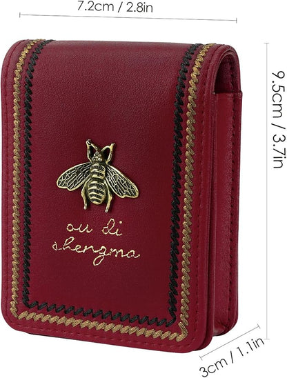 Lipstick Case with Mirror, Mini Lipstick Holder Purse, Bag