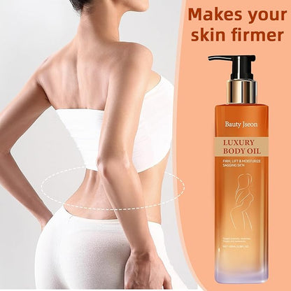 BAUTY JSEON Body Firming ，Hydrating and Firming Skin Oil for Arms, Body Oil – with Vitamin E, Rosehip, and Almond Oils，Suitable for Buttocks, Abdomen, Thighs.