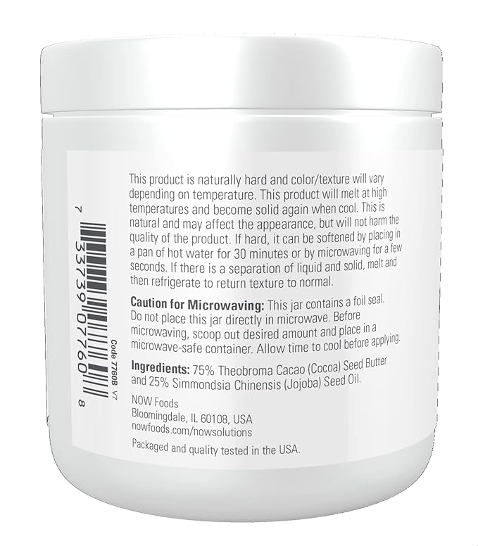 NOW Foods Solutions, Cocoa Butter