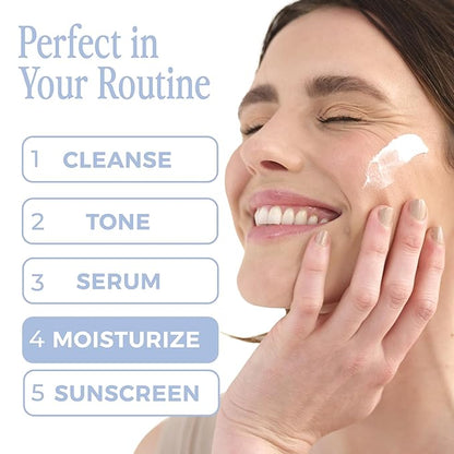 Vitamin E & Colloidal Oatmeal Moisturizing Face & Body Lotion - Hydrating pH-Balanced Moisturizer for Dry Skin - Suitable for Kids, Teens & Adults, 120ml (4.05 fl oz)
