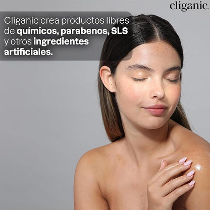 Cliganic USDA Organic Jojoba Oil 16oz with Pump, 100% Pure | Bulk, Moisturizing Oil for Face, Hair, Skin & Nails | Natural Cold Pressed Hexane Free