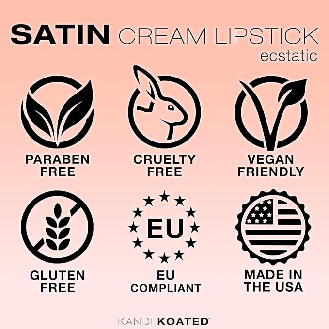 Kandi Koated Satin Lip Color [Ecstatic] Soft & Lip