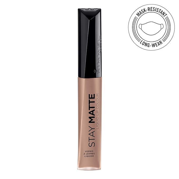 Rimmel London Stay Matte Liquid Lip Color with Lip 21oz