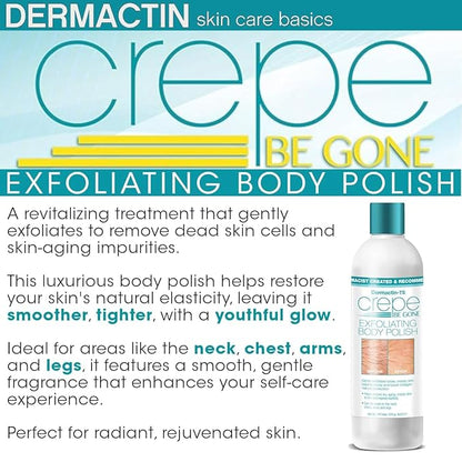 Crepe Be Gone Deluxe Crepe Skin Collection - Includes Crepe Be Gone Souffle, Body Polish & Neck Cream