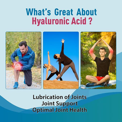 Hyaluronic Acid Gummies, Hyaluronic Acid Supplements Gummies, Hyaluronic Acid with Vitamin C & Biotin 5000mcg for Hair Skin Nails Gummies, 120 Chews