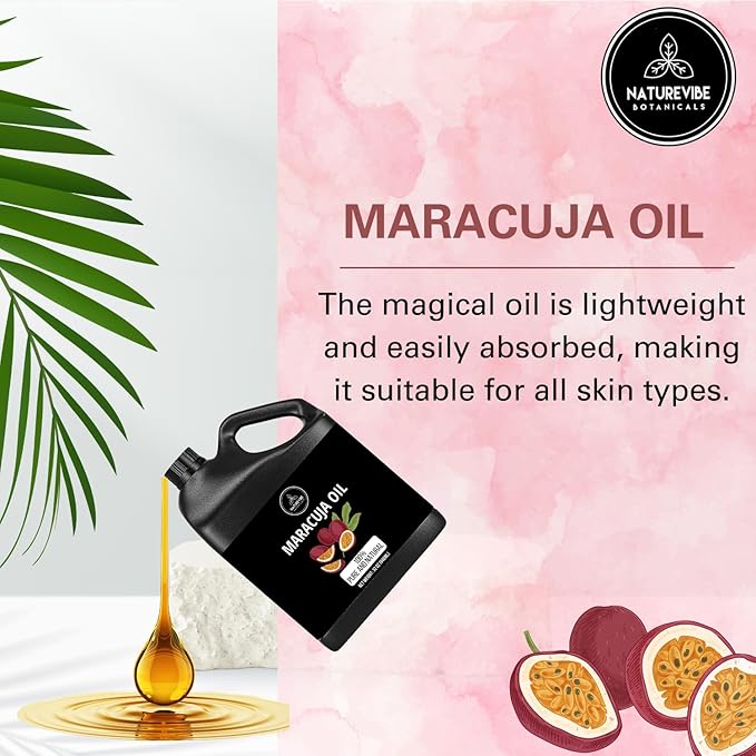 Naturevibe Botanicals Maracuja Oil 32 Ounces