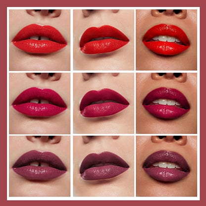 Upgrade Press Lipstick Set,3 Colors Natural Velvet Long Upgrade