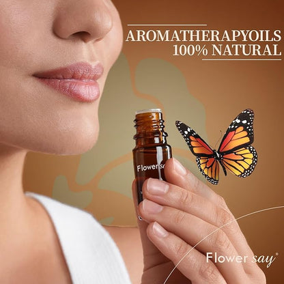 Geranium Essential Oil 0.34Oz - 100% Pure Natural MAX Undiluted Premium Therapeutic Grade Essential Oils for Diffuser/Skin Care/Massage/Hair/Toenails