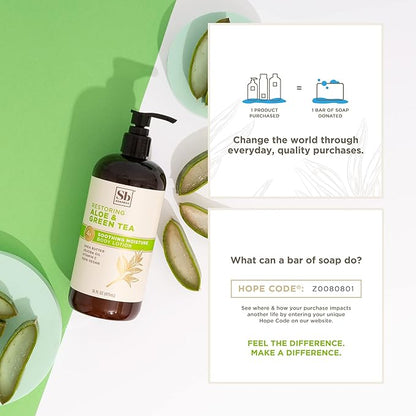 Soapbox Moisturizing Body Lotion, Aloe &