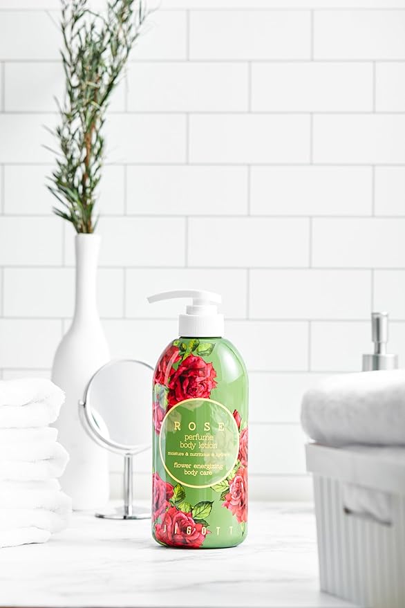 Rose Perfume Body Lotion 16.9 FL