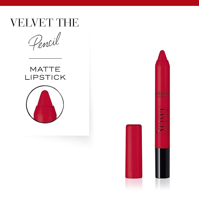 Velvet The Pencil Matt Lipstick #015-Rouge Escarmin