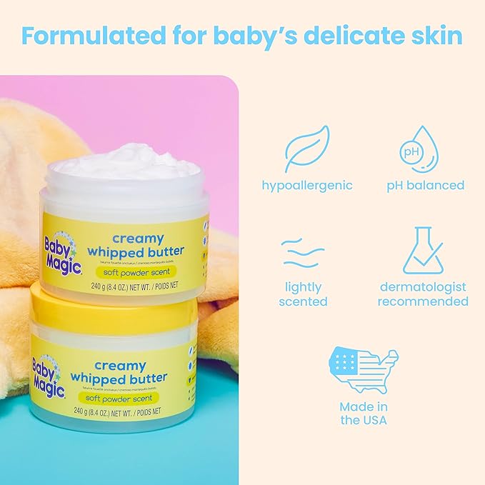 Baby Magic Creamy Whipped Butter Soft