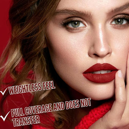 Mynena Red Long-Lasting Matte Liquid Lipstick Intense Color Smudge-Proof & Waterproof Comfortable Hydrating Shea Butter Vegan & Cruelty-Free | Elle