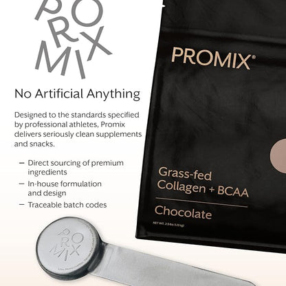 ProMix Nutrition Whey Protein Powder, Chocolate Peanut Butter - Grass-Fed - ­Post Workout Fitness & Nutrition Shakes, Smoothies, Baking & Cooking Recipes - Gluten-Free - 2.5 Pound (Pack of 1)