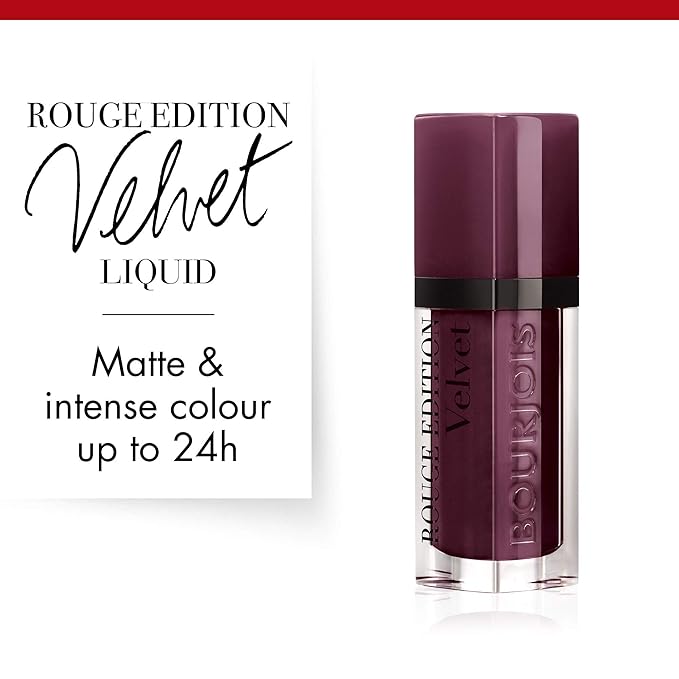 Bourjois Rouge Edition Velvet Lipstick 25 Dark Purple Rouge