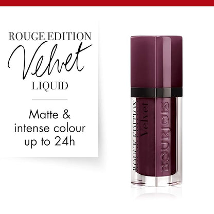 Bourjois Rouge Edition Velvet Lipstick 25 Dark Purple Rouge