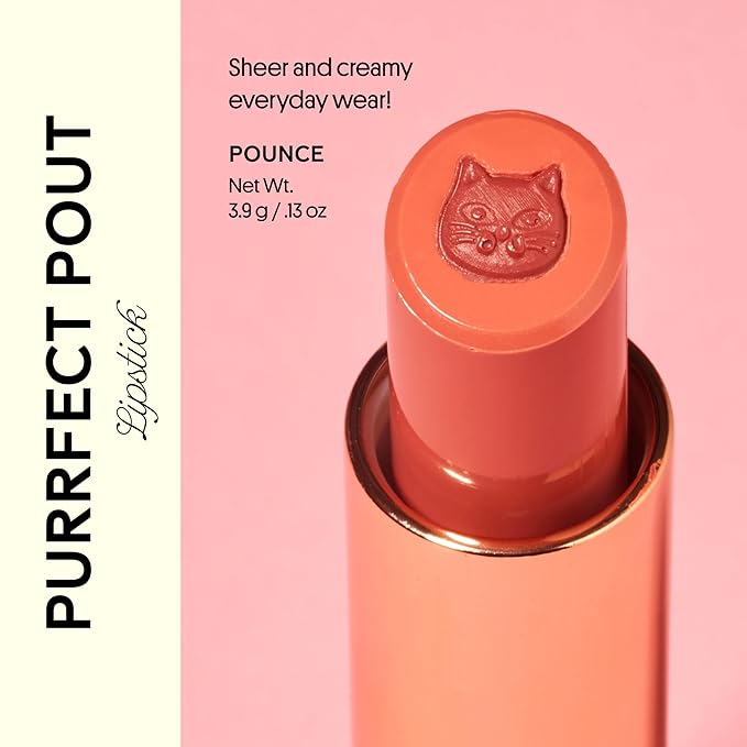 Winky Lux Purrfect Pout Lipstick, Semi Sheer Creamy