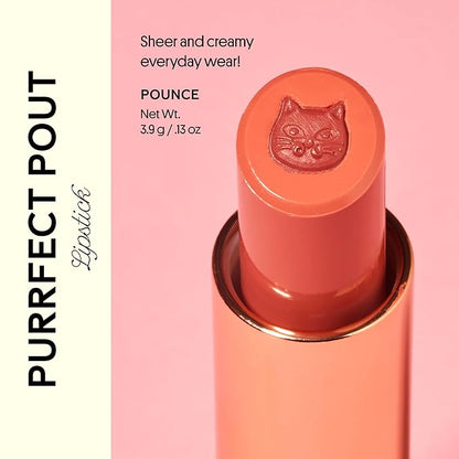 Winky Lux Purrfect Pout Lipstick, Semi Sheer Creamy