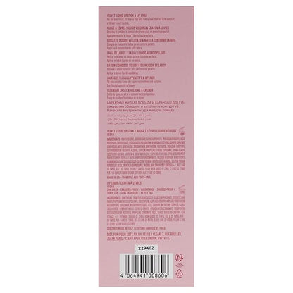 Velvet Lip Kit - 405 Red Velvet by Kylie Cosmetics for Women - 2 Pc 0.10oz Velvet Liquid Lipstick, 0.03oz Lip Liner