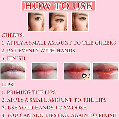 4Pcs Lip Tint Stain Set,Lip Liquid Lipstick Water Gloss