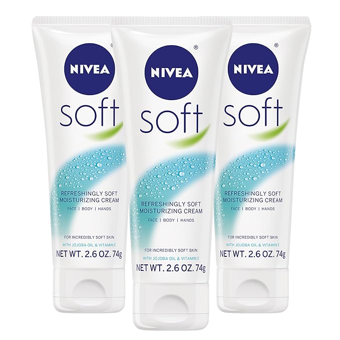 NIVEA Soft Cream, Refreshingly Soft Moisturizing