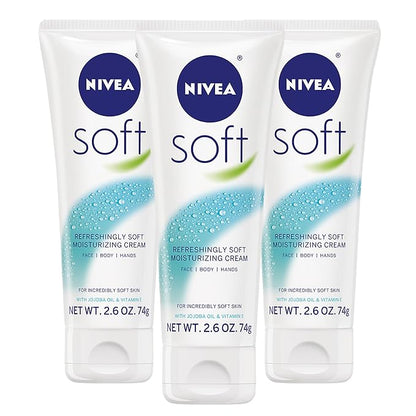NIVEA Soft Cream, Refreshingly Soft Moisturizing