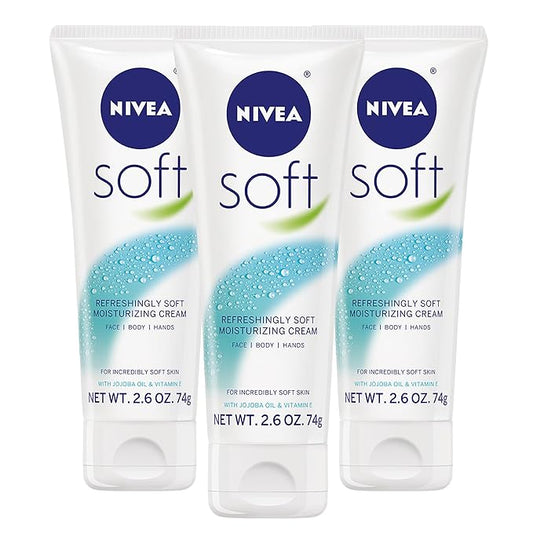 NIVEA Soft Cream, Refreshingly Soft Moisturizing