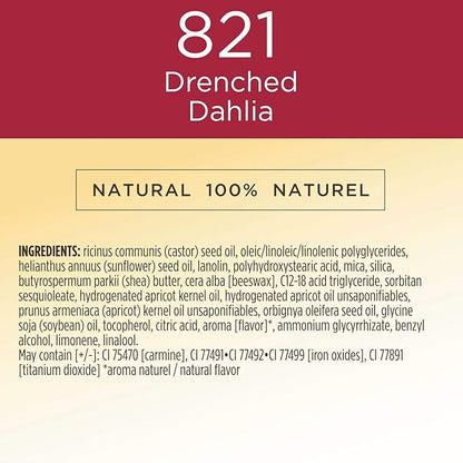 Burt's Bees 100% Natural Glossy Liquid Lipstick, Drenched Dahlia, 1 Tube