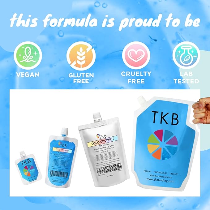 TKB Jelly Gloss (Flexagel)| Lip Gloss Base Gloss