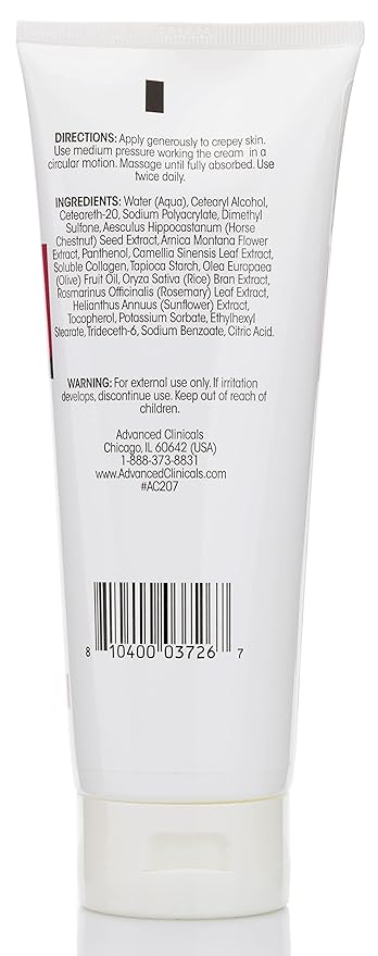 Advanced Clinicals Crepey Skin Care Treatment