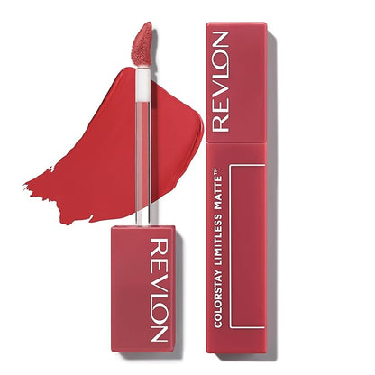 REVLON Lipstick, ColorStay Limitless Matte Liquid Lipstick, Veg