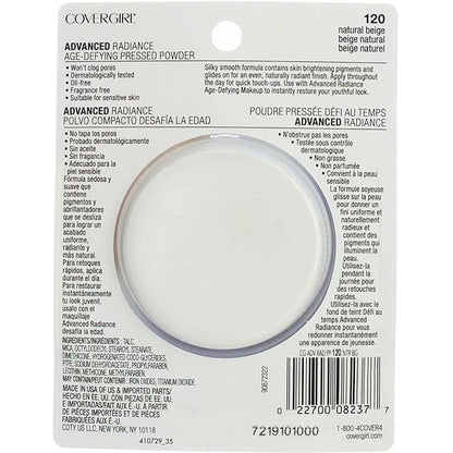 COVERGIRL Advanced Radiance Age-Defying Pressed Powder Natural Beige