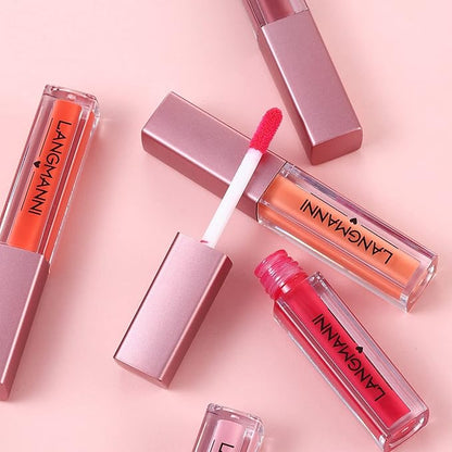 12pcs Lip Gloss Set, Hydrating Long Lasting Waterproof Gloss