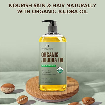 Botanic Hearth Organic Jojoba Oil -100%