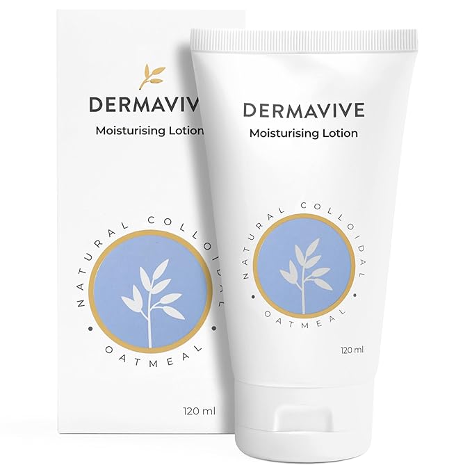 Moisturising Lotion, Hydrating Body Lotion, pH Balanced Nourishing Moisturizer, Non-Greasy Moisturizing Lotion with Natural Colloidal Oatmeal for Dry Skin, 120ml (4.05 fl oz)