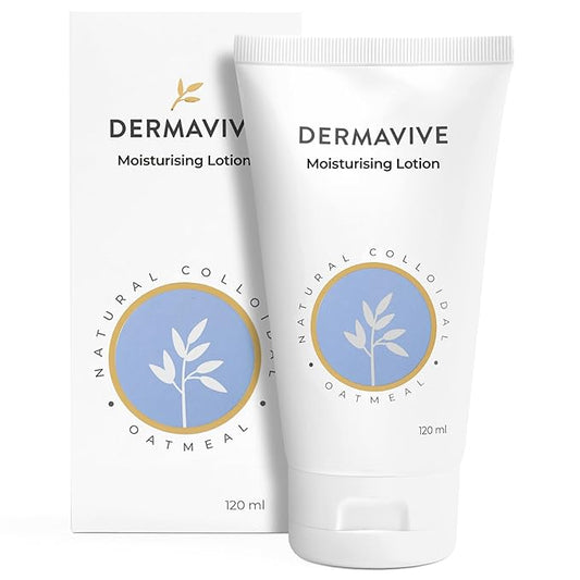Moisturising Lotion, Hydrating Body Lotion, pH Balanced Nourishing Moisturizer, Non-Greasy Moisturizing Lotion with Natural Colloidal Oatmeal for Dry Skin, 120ml (4.05 fl oz)