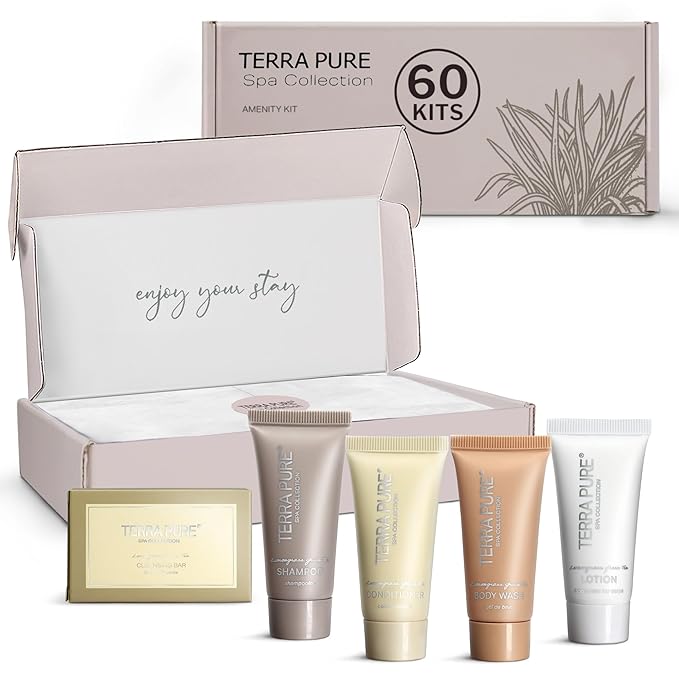 Terra Pure Spa Collection Amenity Kit oz