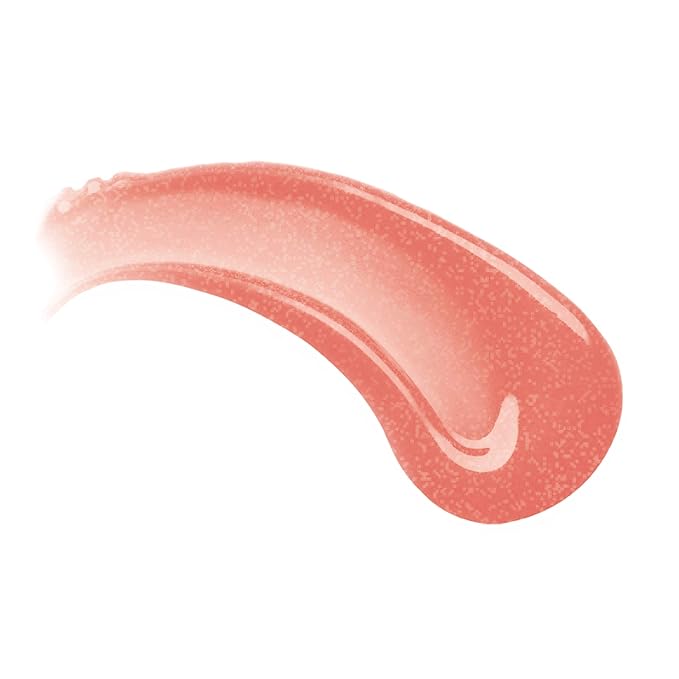 Rimmel Stay Plumped Lip Gloss, 531 Peach Pie, Pack of 2