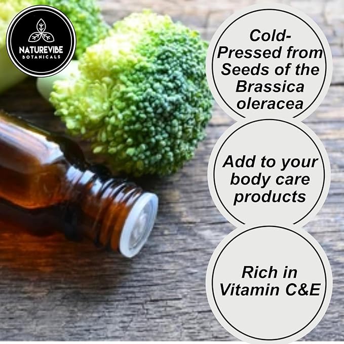 Naturevibe Botanicals Broccoli Oil 32 Ounces