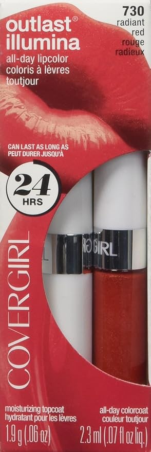 COVERGIRL Outlast Illumia All-Day Moisturizing Lip Color, Radiant COVERGIRL