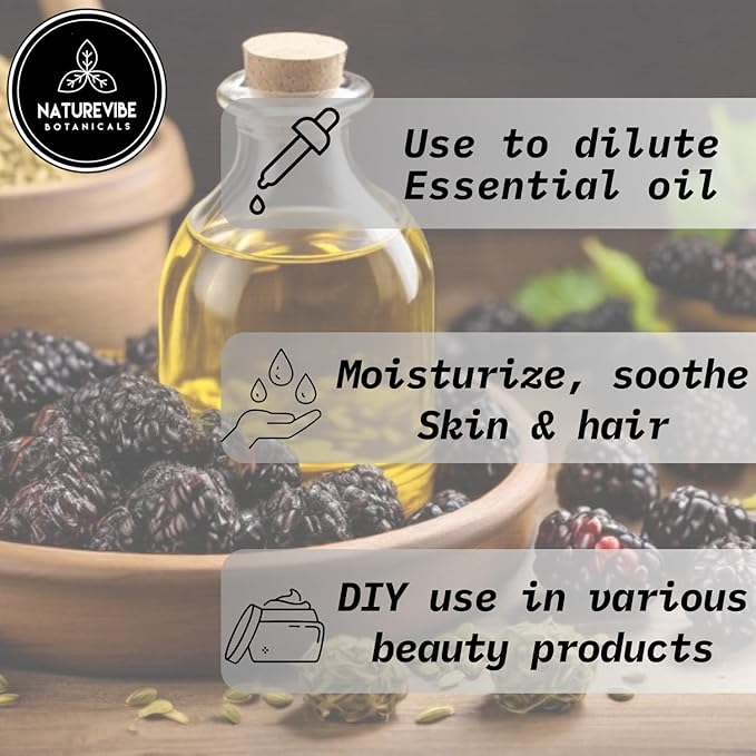 Naturevibe Botanicals Black Raspberry Oil 32