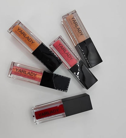 5pcs lip gloss combination set, 4pcs Shiny Lip gloss