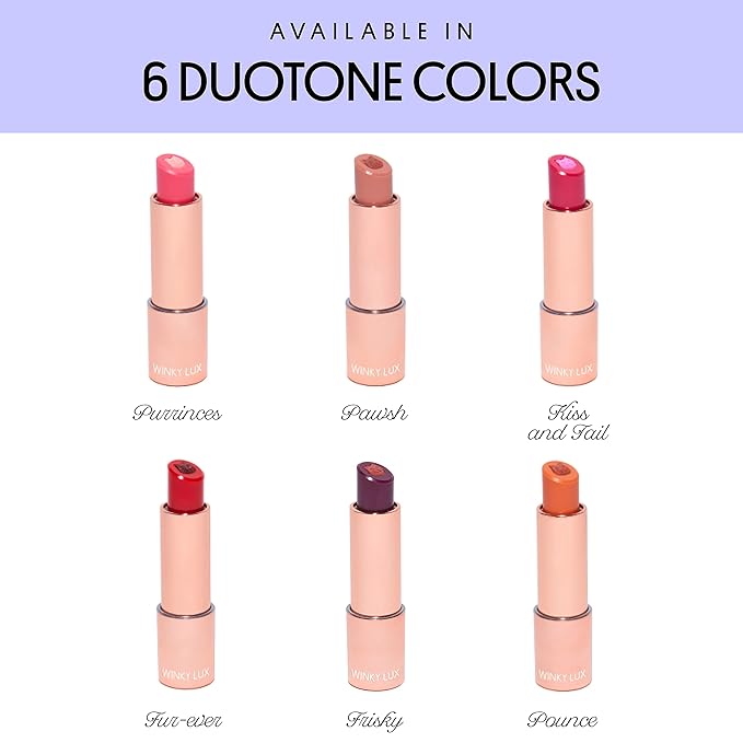 Winky Lux Purrfect Pout Lipstick, Semi Sheer Creamy