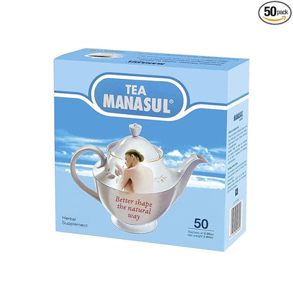 MANASUL CLASSIC - Laxative Infusion Based On Senna, Peppermint, Lemon Balm, Liquorice and Anise. Herbal Tea with Calming Effect. 50 Tea Sachets.