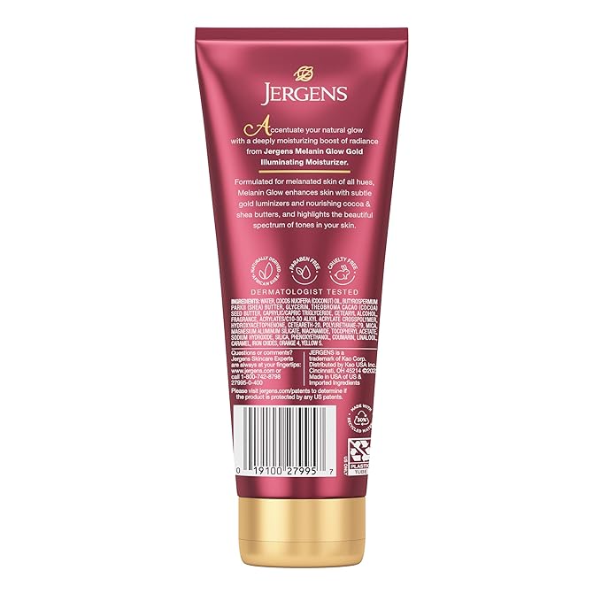 Jergens Hand and Body Lotion, Melanin