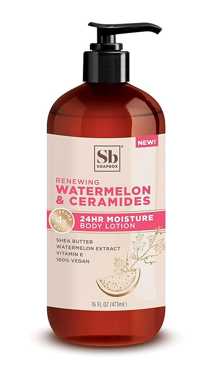 Soapbox Body Lotion, Watermelon & Ceramides
