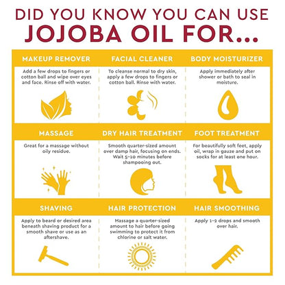 Desert Essence Organic Jojoba Oil -- 4 fl oz (Pack of 2)