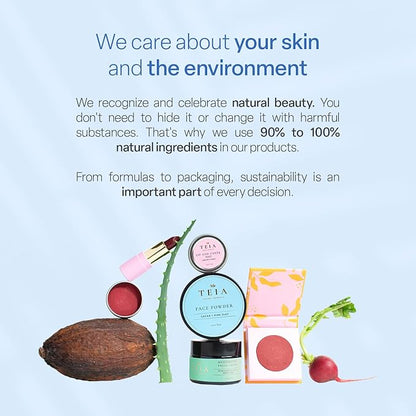 TEIA Cosmetics - Moisturizing Light Coverage Foundation, Natural cruelty-free. (CAPUCCINO)