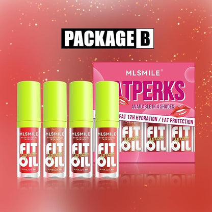 VolksRose 8pcs Lip Gloss Oil Set, Flavored Lip Gloss
