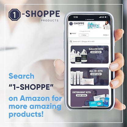 Terra Pure Desert Breeze Hotel Soaps & Toiletries Bulk Set | 1-Shoppe Amenities Kit | 1oz Shampoo & Conditioner, Body Wash, Lotion, Bar Soap | Travel Size | 75 Pieces